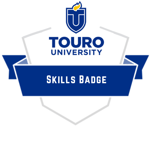 Touro University skills badge